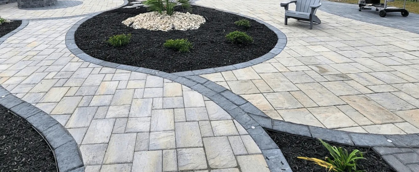 Custom stone and paver patio installations for Ann Arbor outdoor living spaces